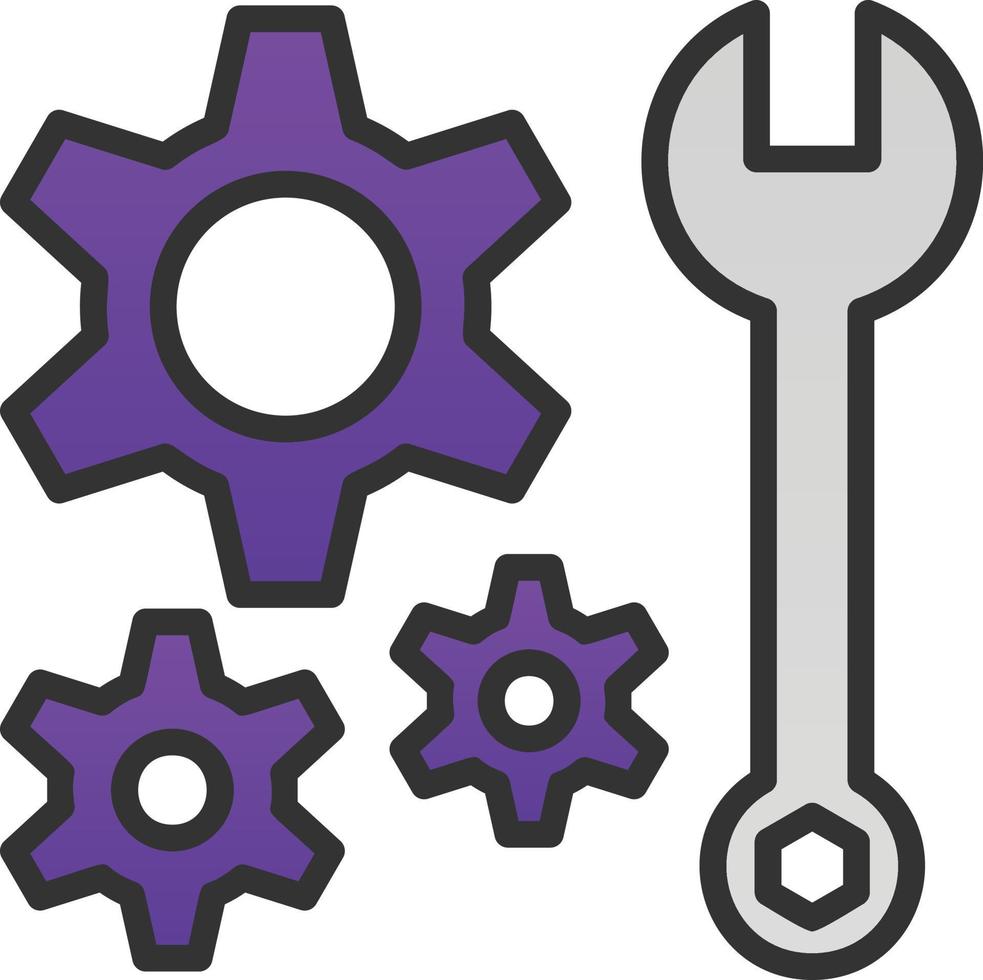 Maintenance Vector Icon Design
