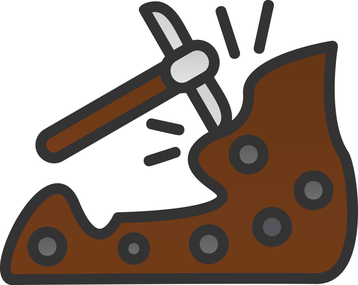 Mining Vector Icon Design
