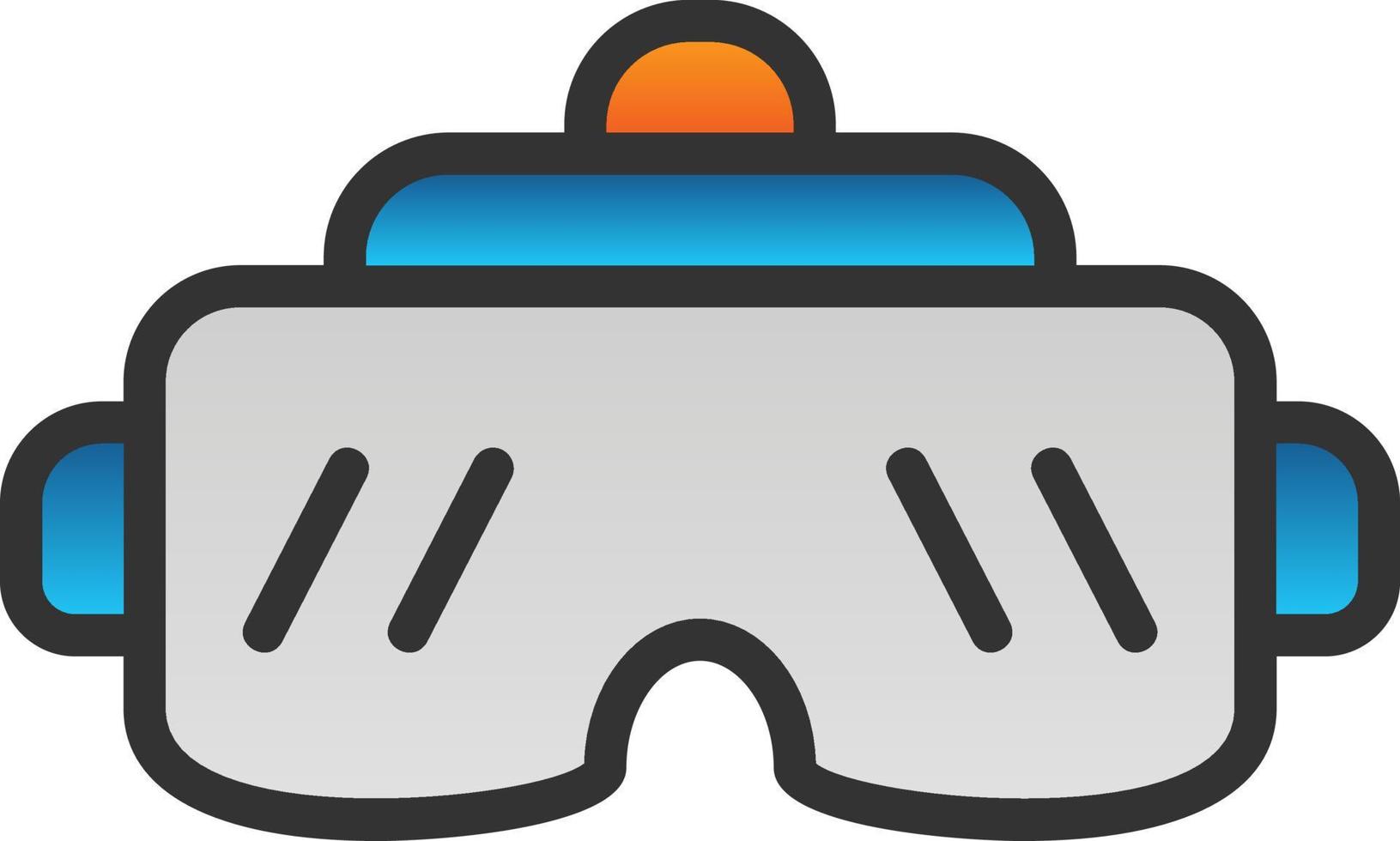 Vr Glasses Vector Icon Design