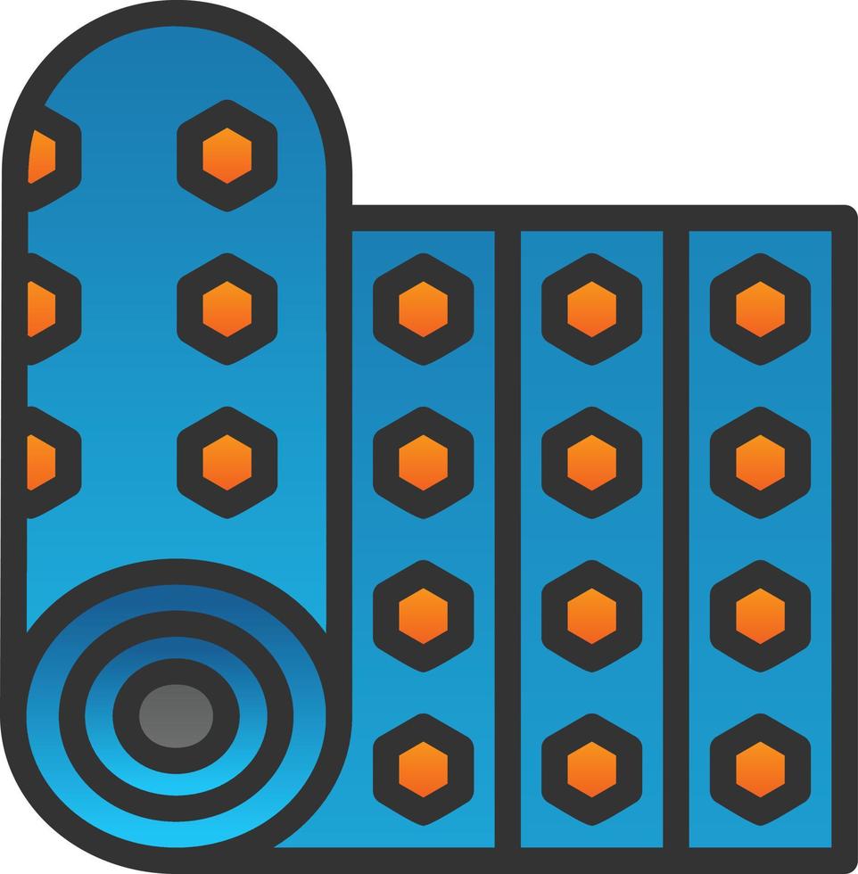 Sleeping Mat Vector Icon Design