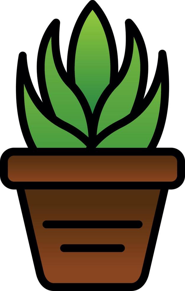Aloe Vera Vector Icon Design