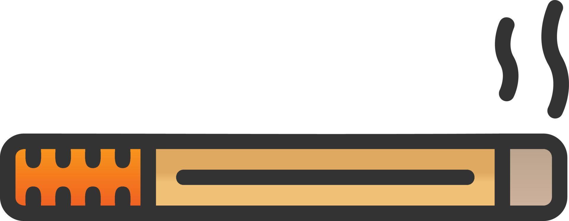 Cigarette Vector Icon Design