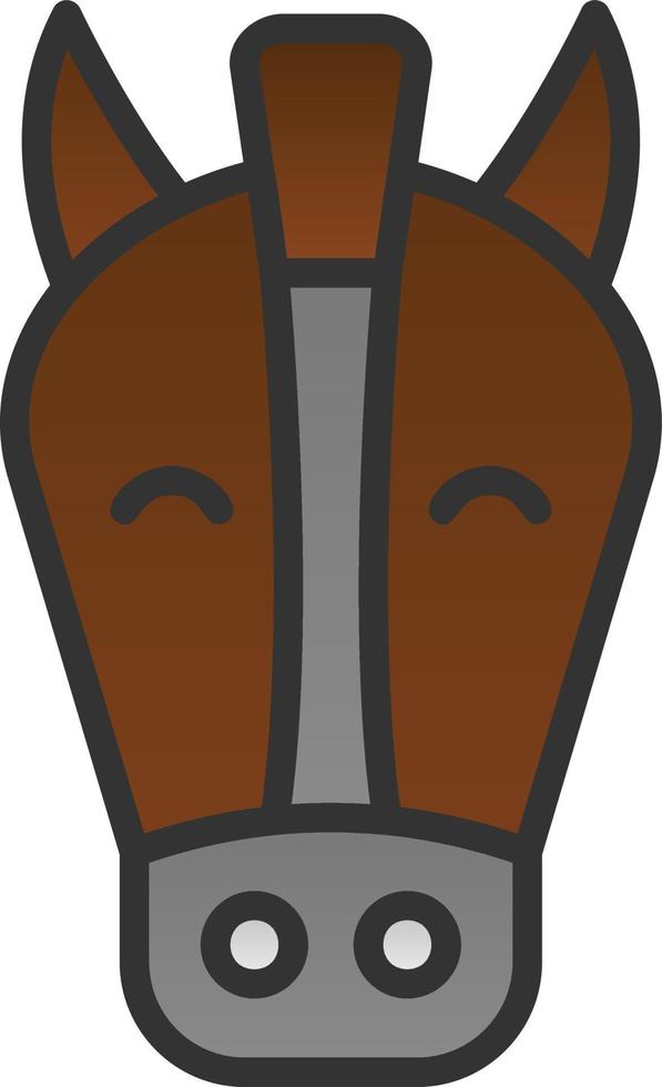 Horse Vector Icon Design