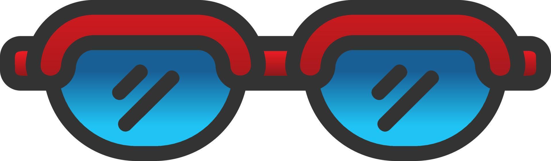 diseño de icono de vector de gafas de sol