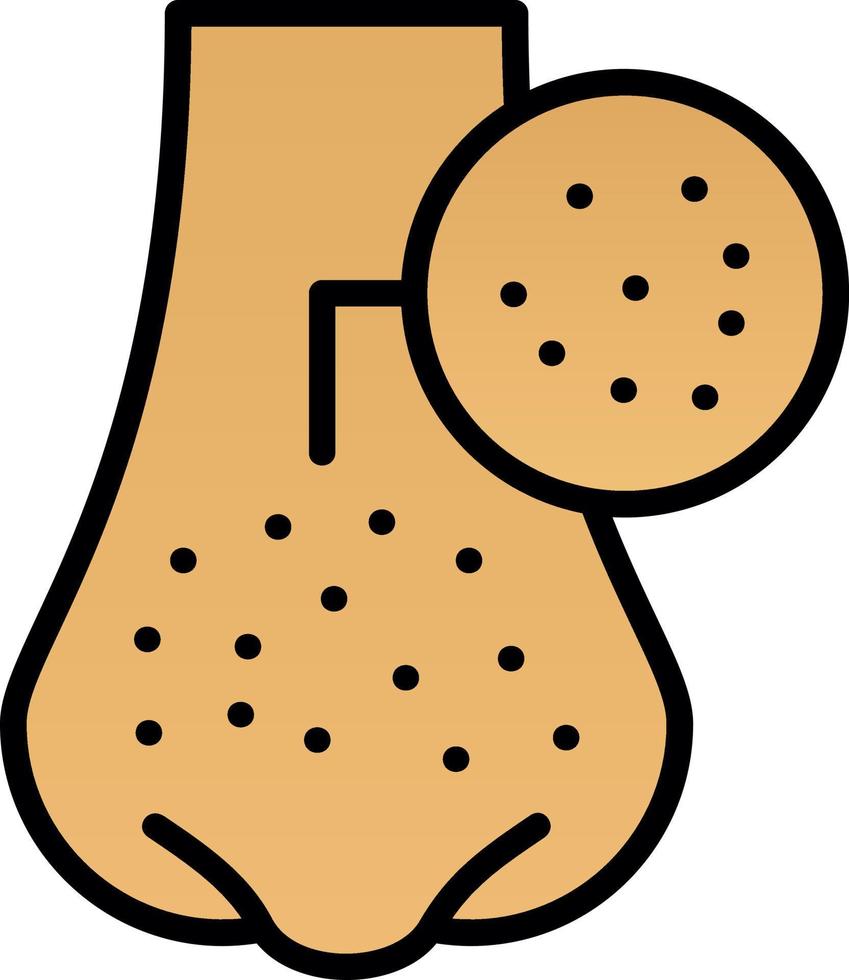 Blackhead Vector Icon Design