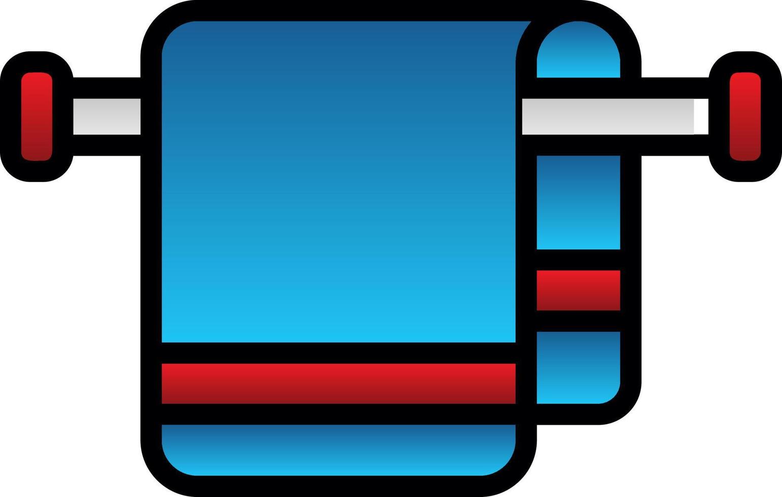 Towel Vector Icon Design
