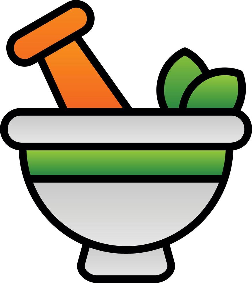 Mortar Vector Icon Design
