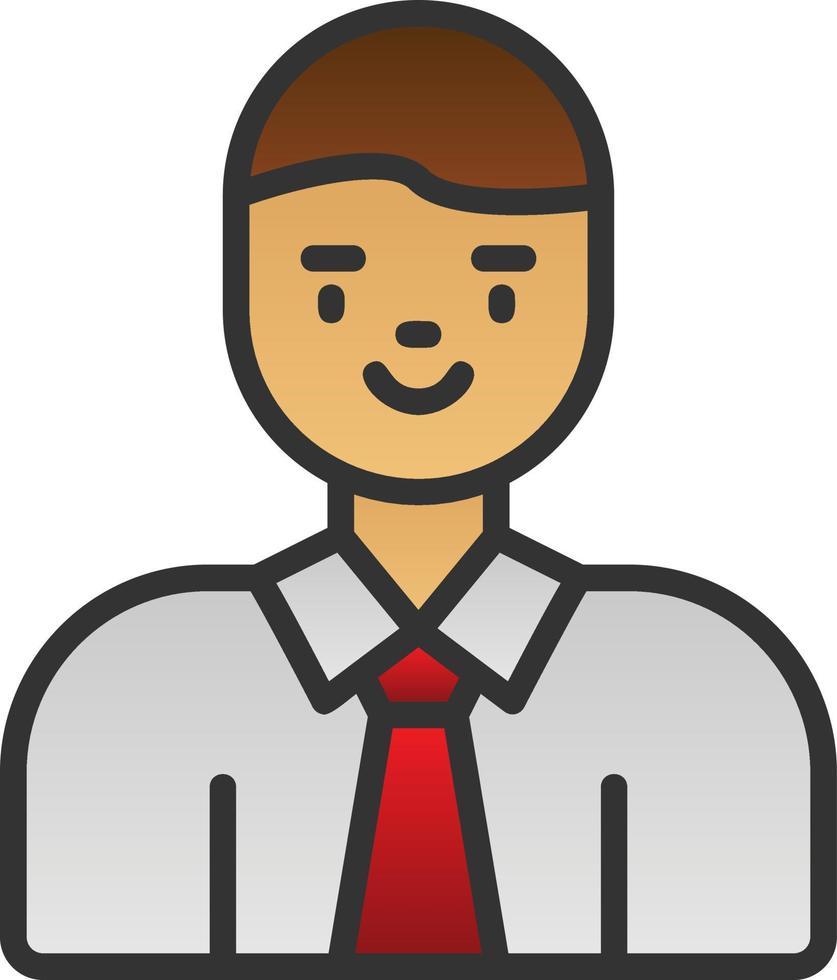 Accountant Vector Icon Design