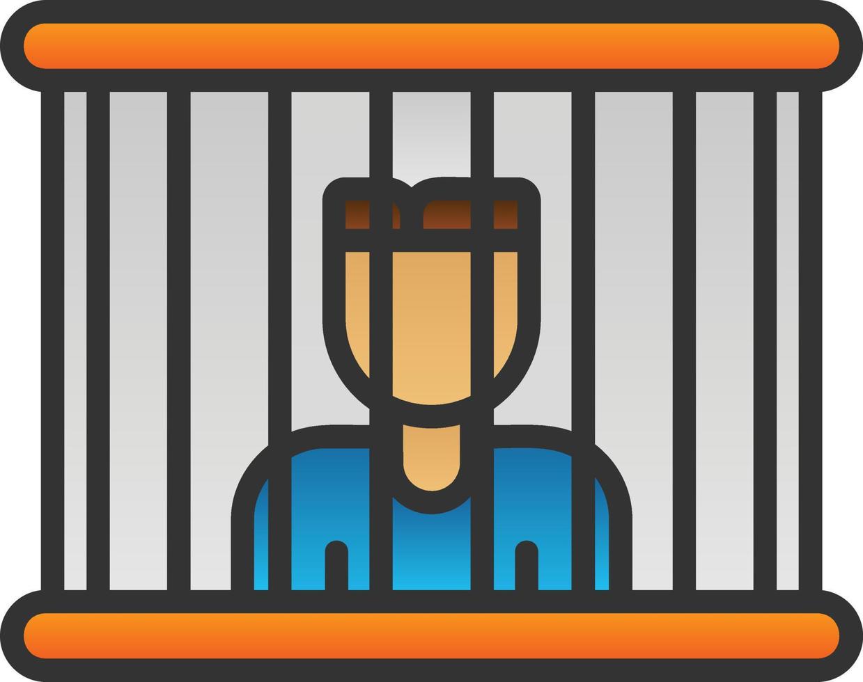 Prisoner Vector Icon Design