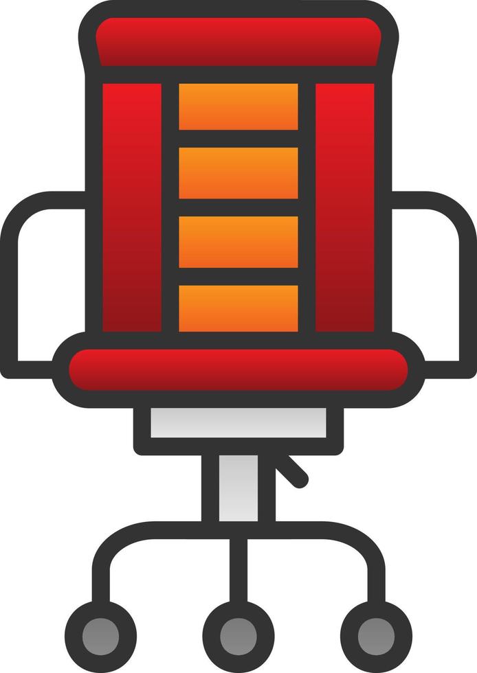 Boss Chair Vector Icon Design