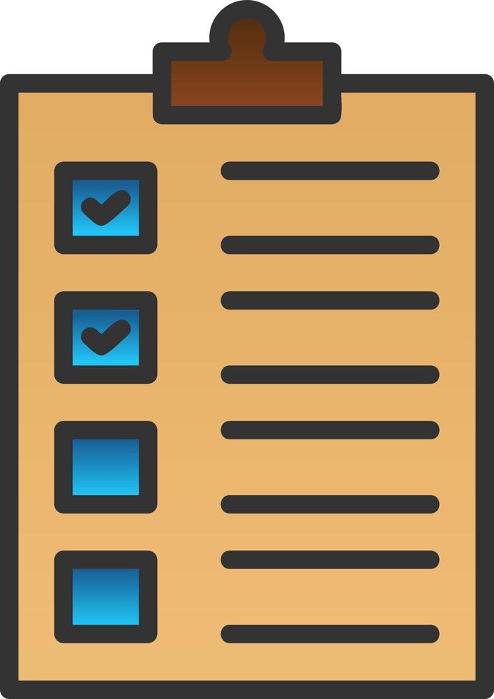 Tasks Vector Icon Design