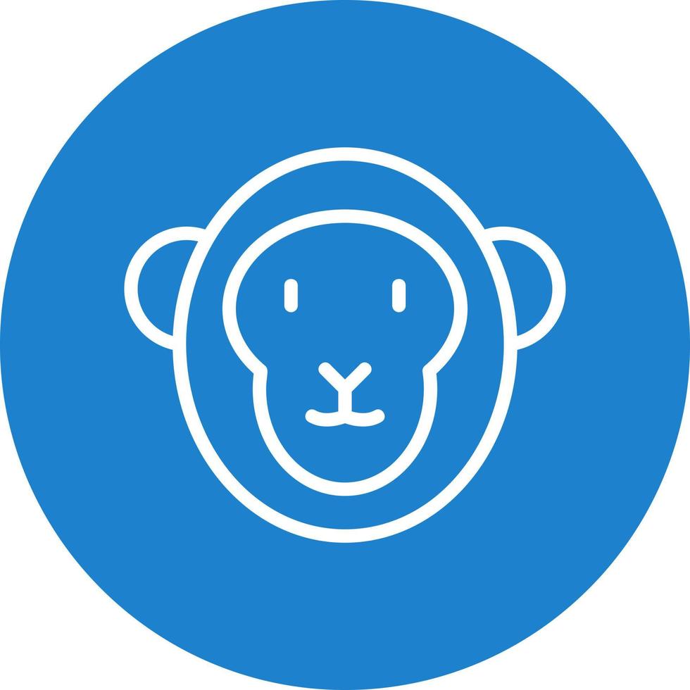 Monkey Vector Icon Design