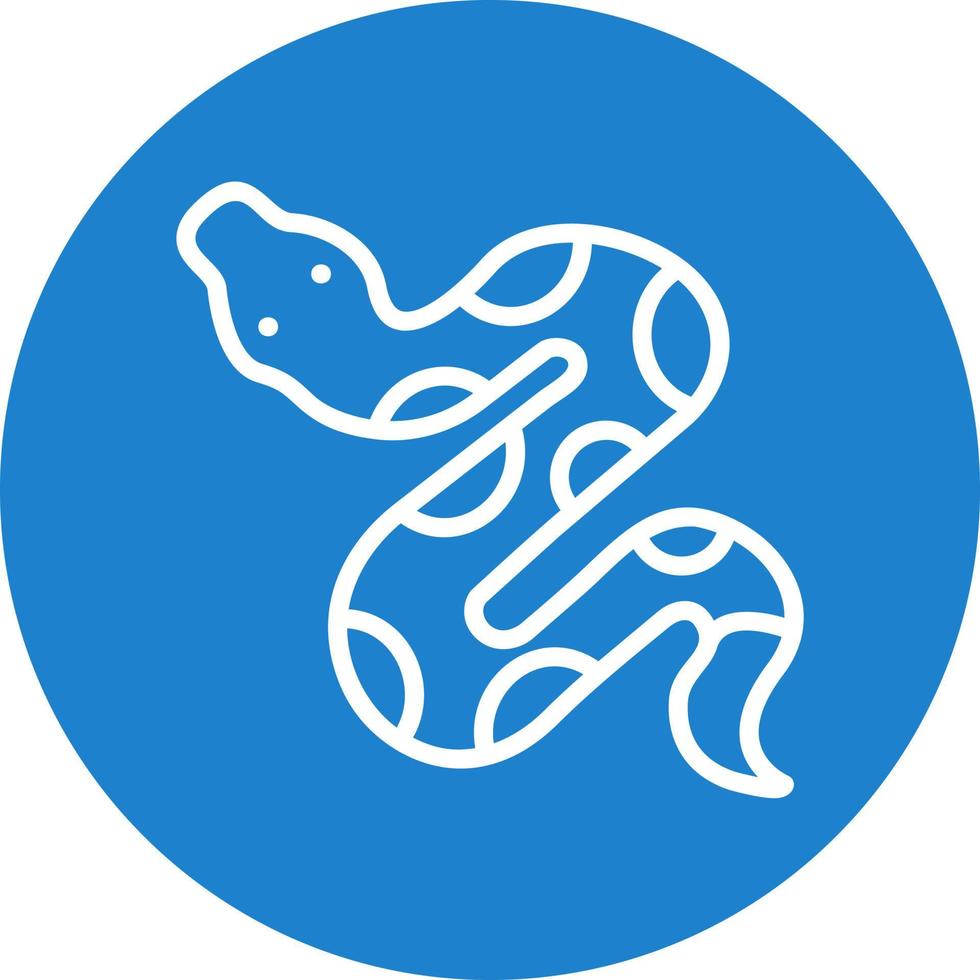 Snake Vector Icon Design