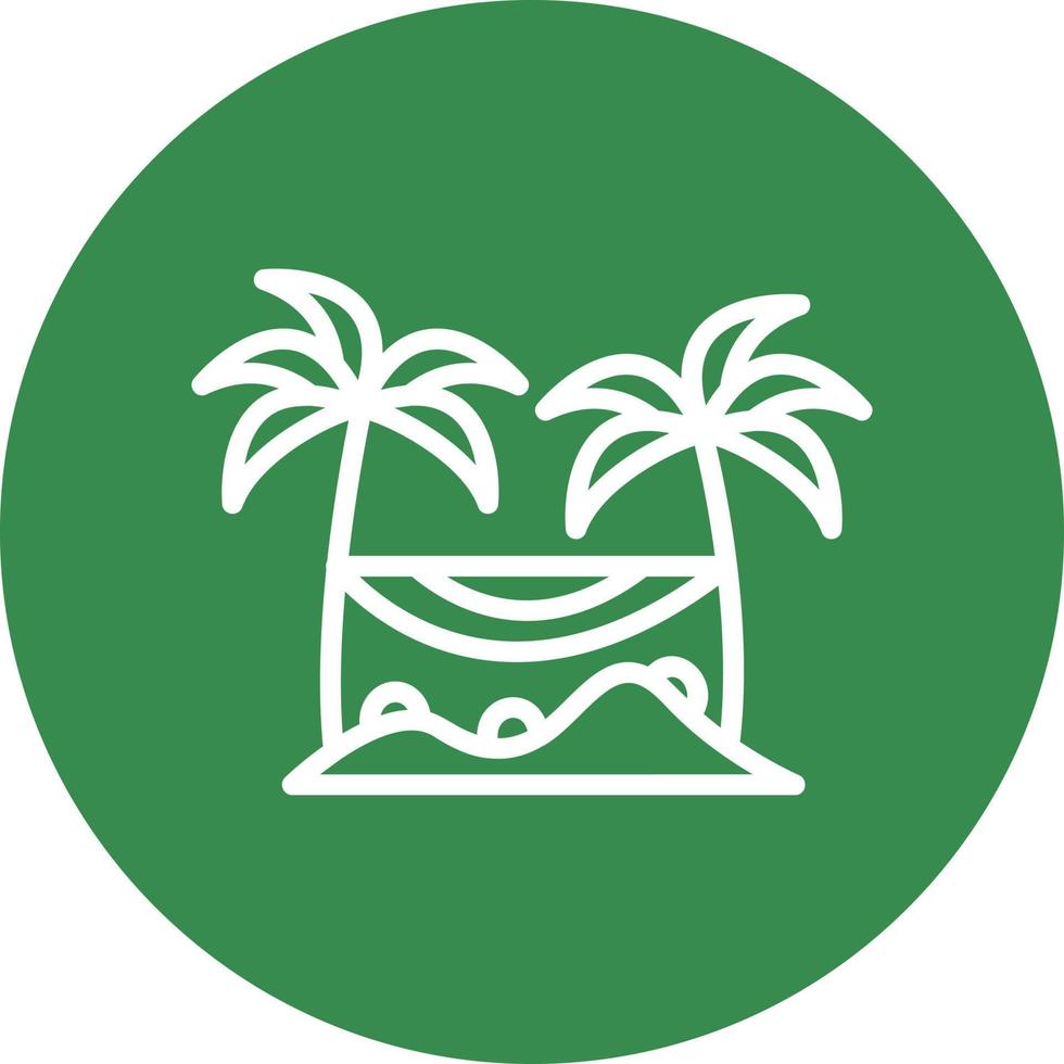 Hammock Vector Icon Design