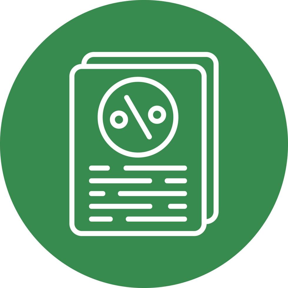 Taxation Vector Icon Design