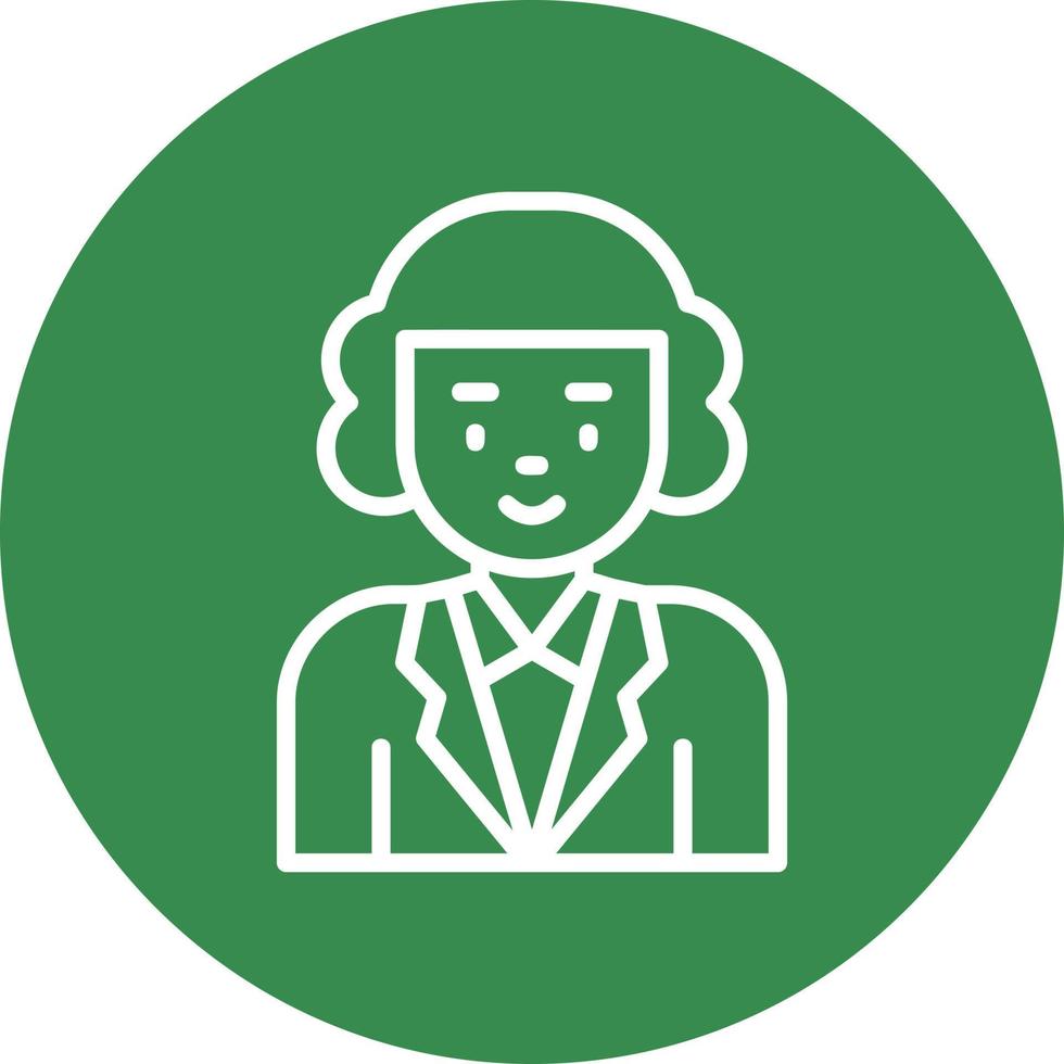 Judge Vector Icon Design