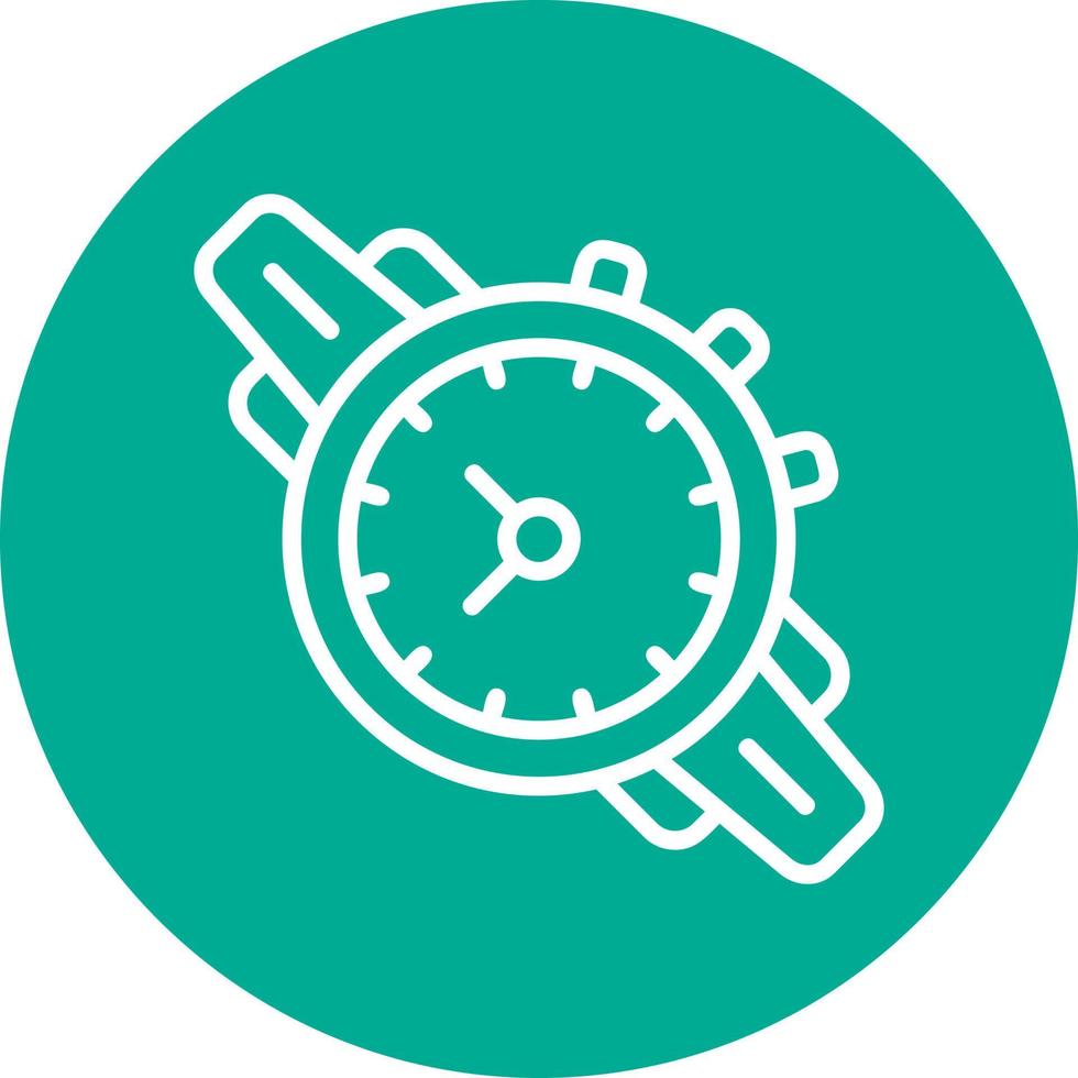 Wrist Watch Vector Icon Design