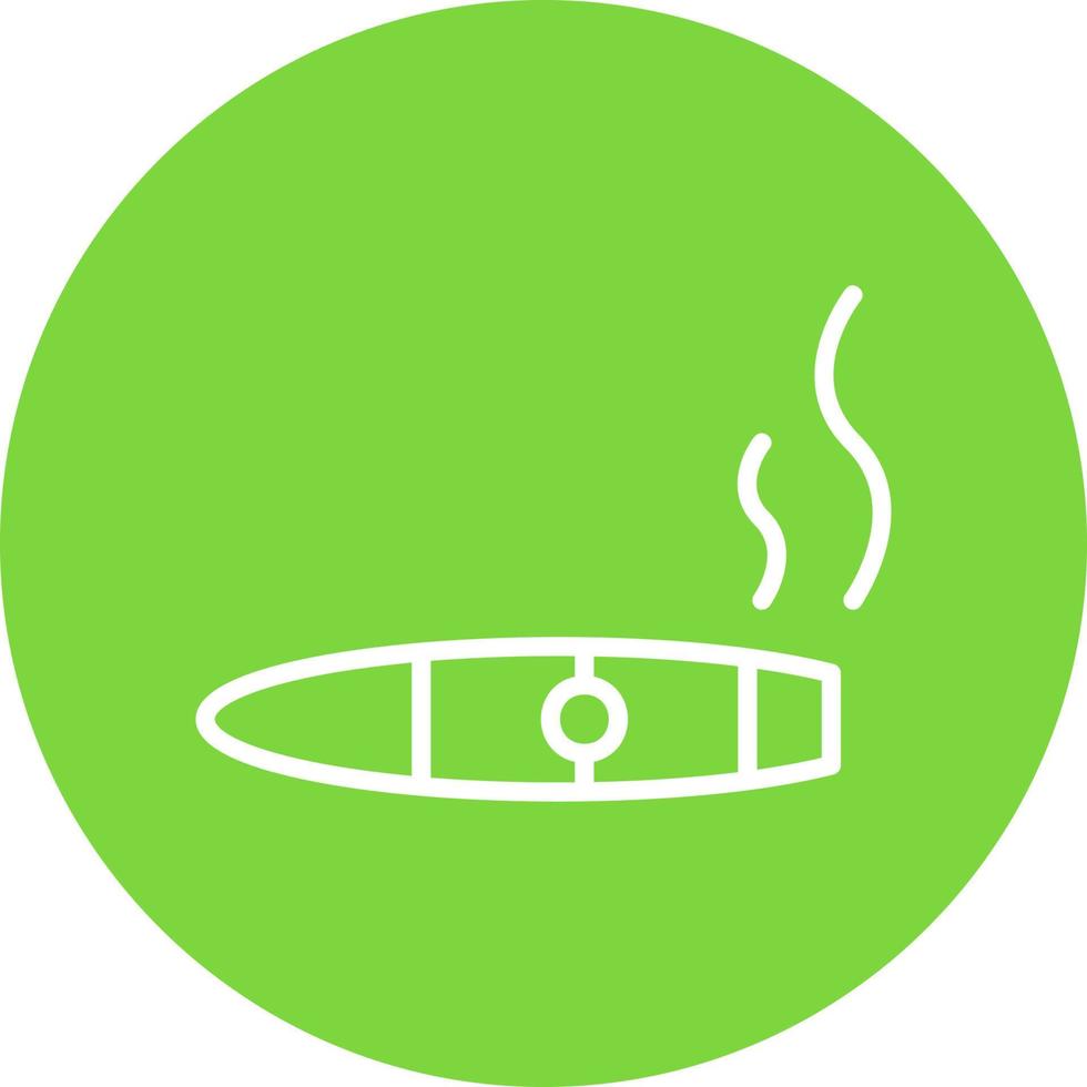 Cigar Vector Icon Design