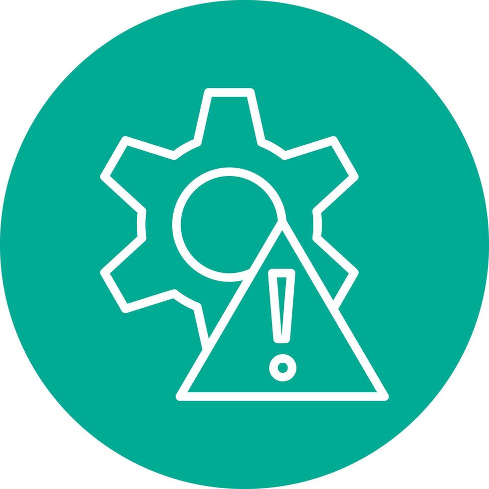 Crisis Management Vector Icon Design