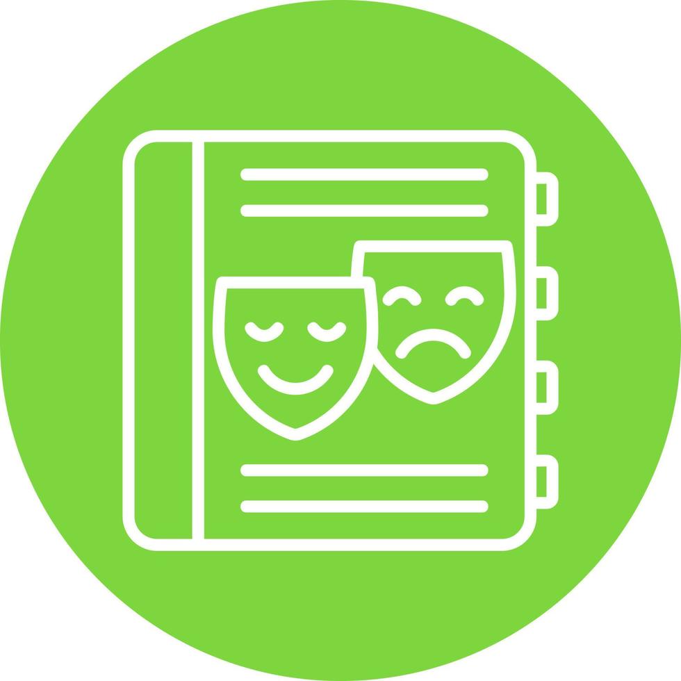 Drama Vector Icon Design
