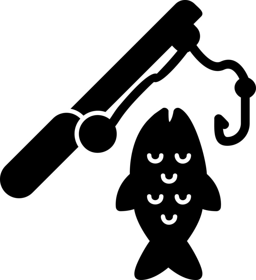 Fishing Vector Icon Design
