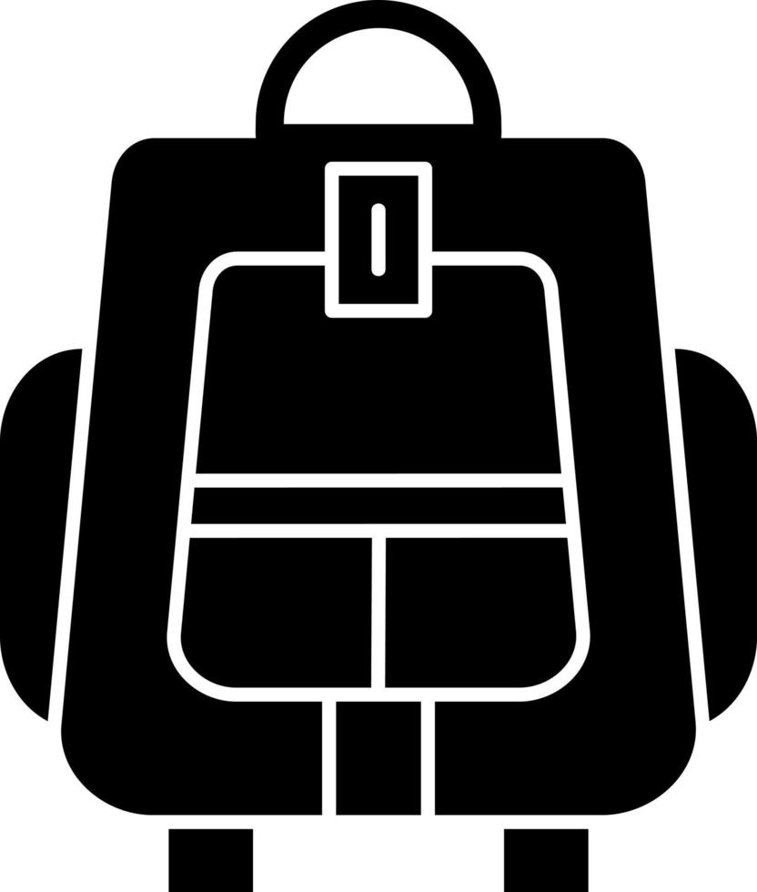 Backpacker Vector Icon Design