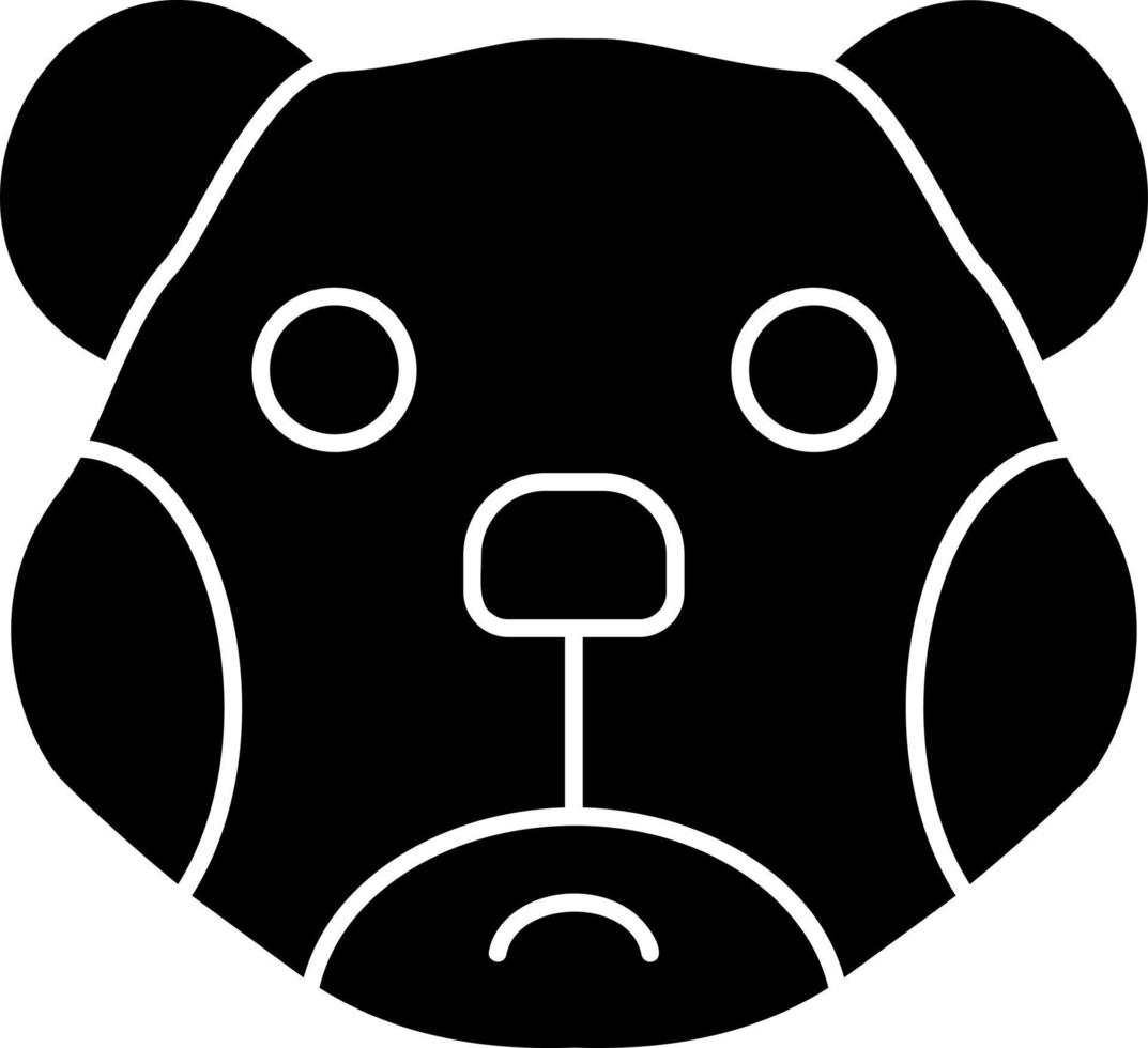 Bear Vector Icon Design