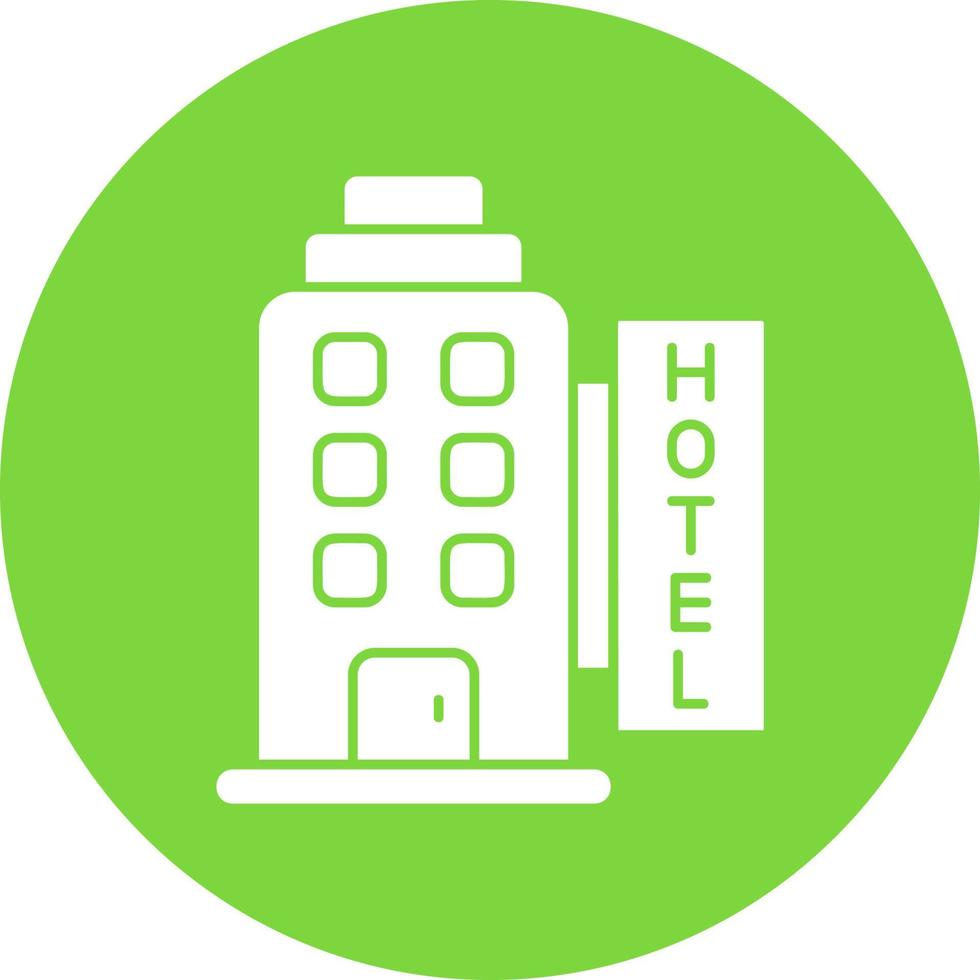 Hotel Vector Icon Design