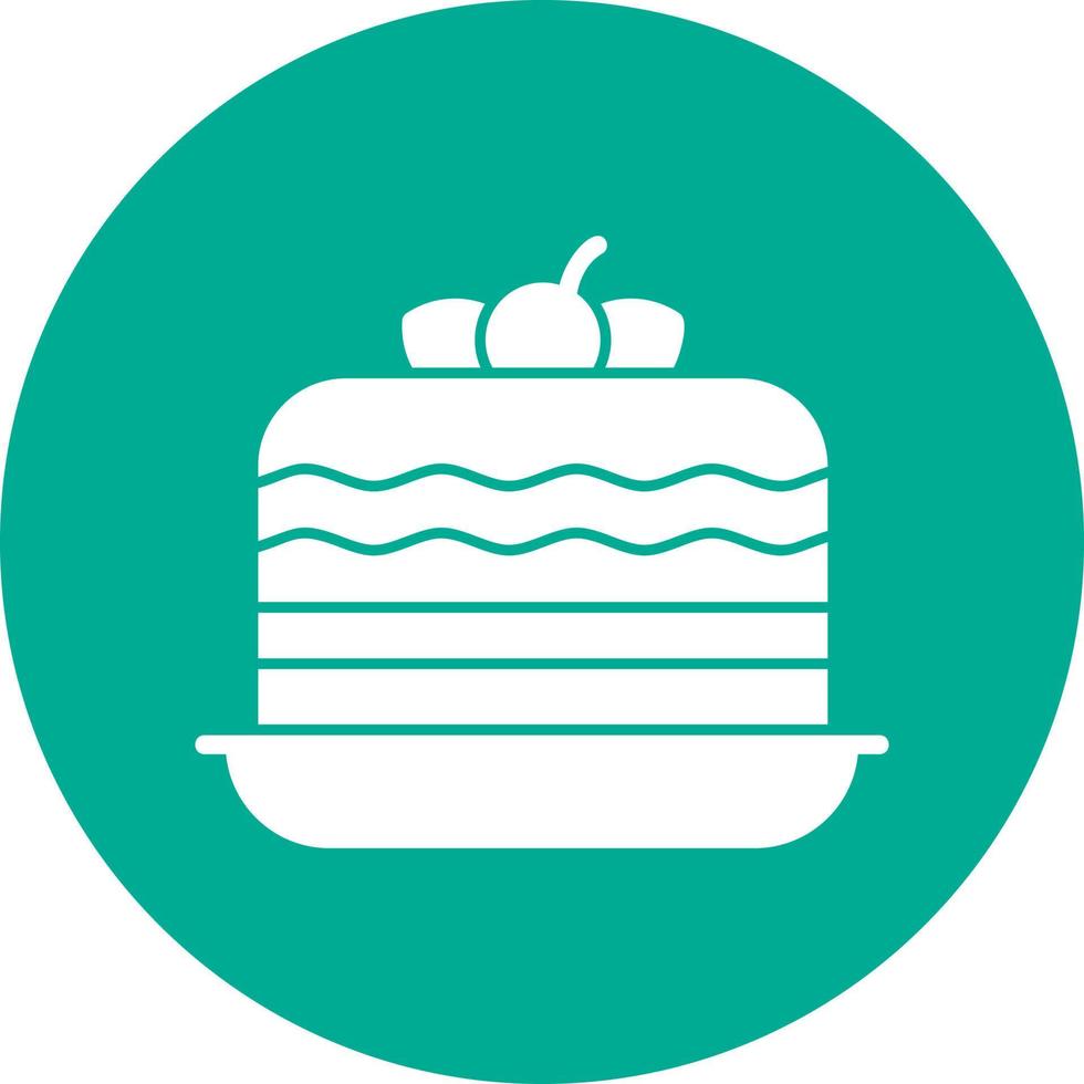 Cake Vector Icon Design
