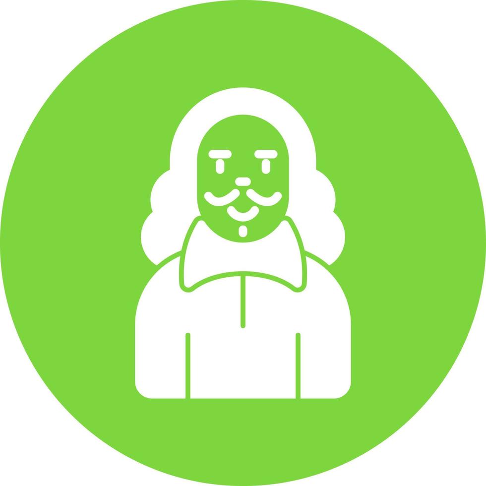 Shakespeare Vector Icon Design