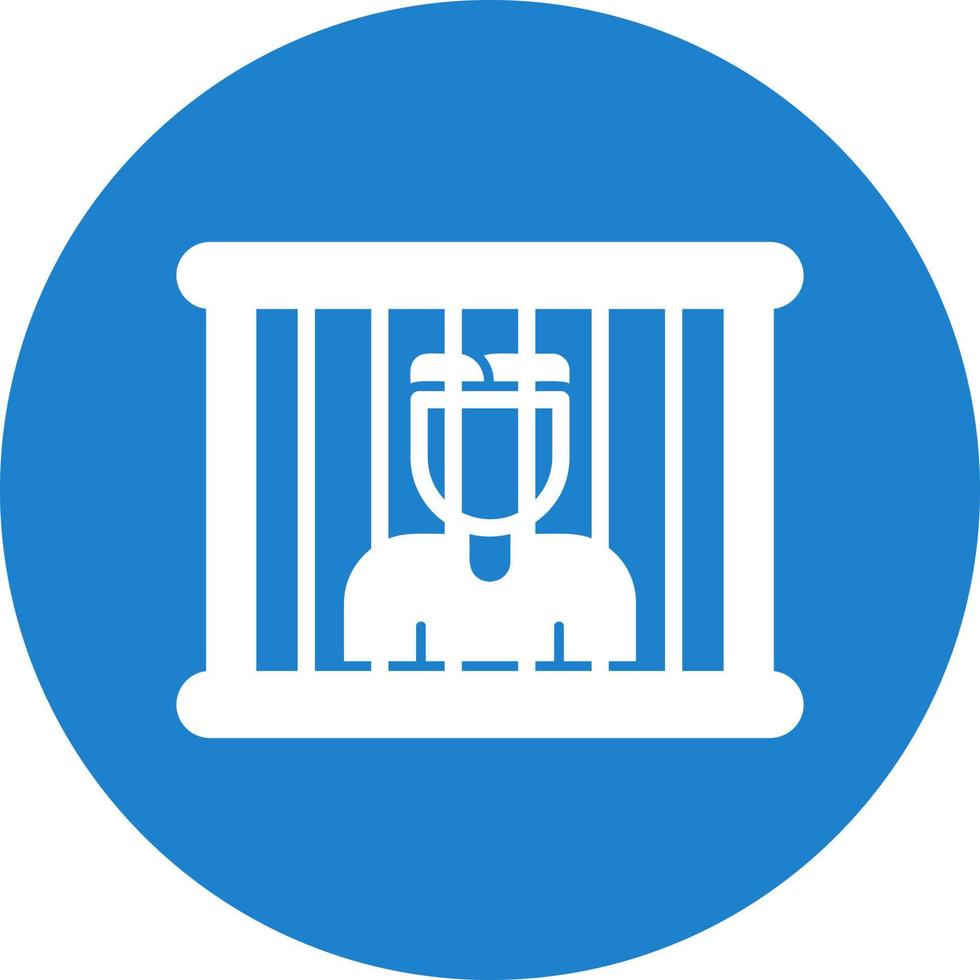 Prisoner Vector Icon Design