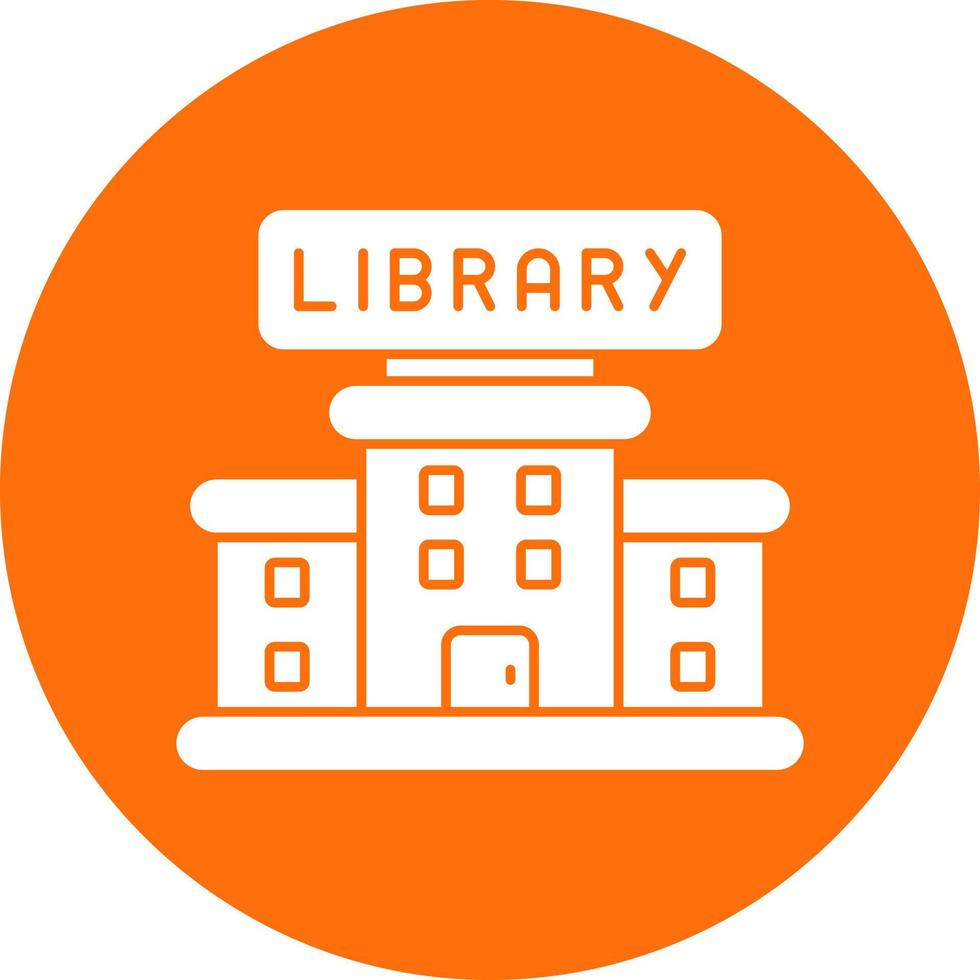 Library Vector Icon Design