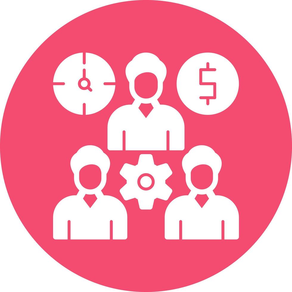 Management Vector Icon Design