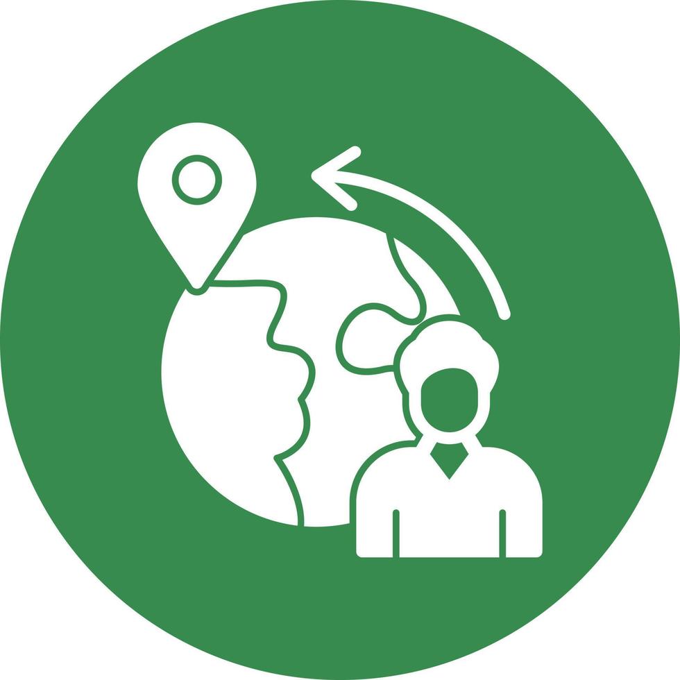 Migration Vector Icon Design