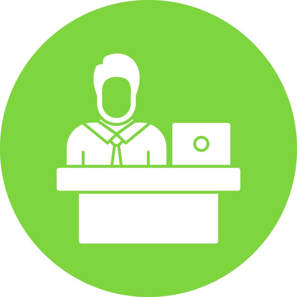 Boss Vector Icon Design