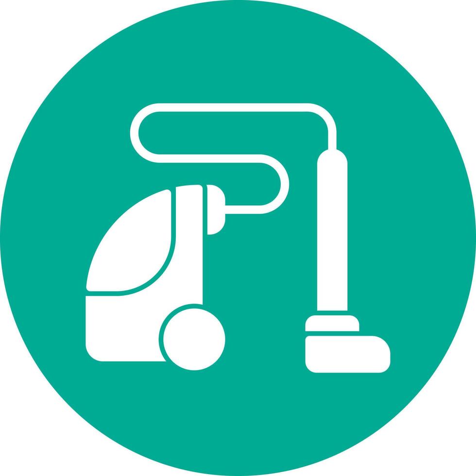 Vacuum Cleaner Vector Icon Design