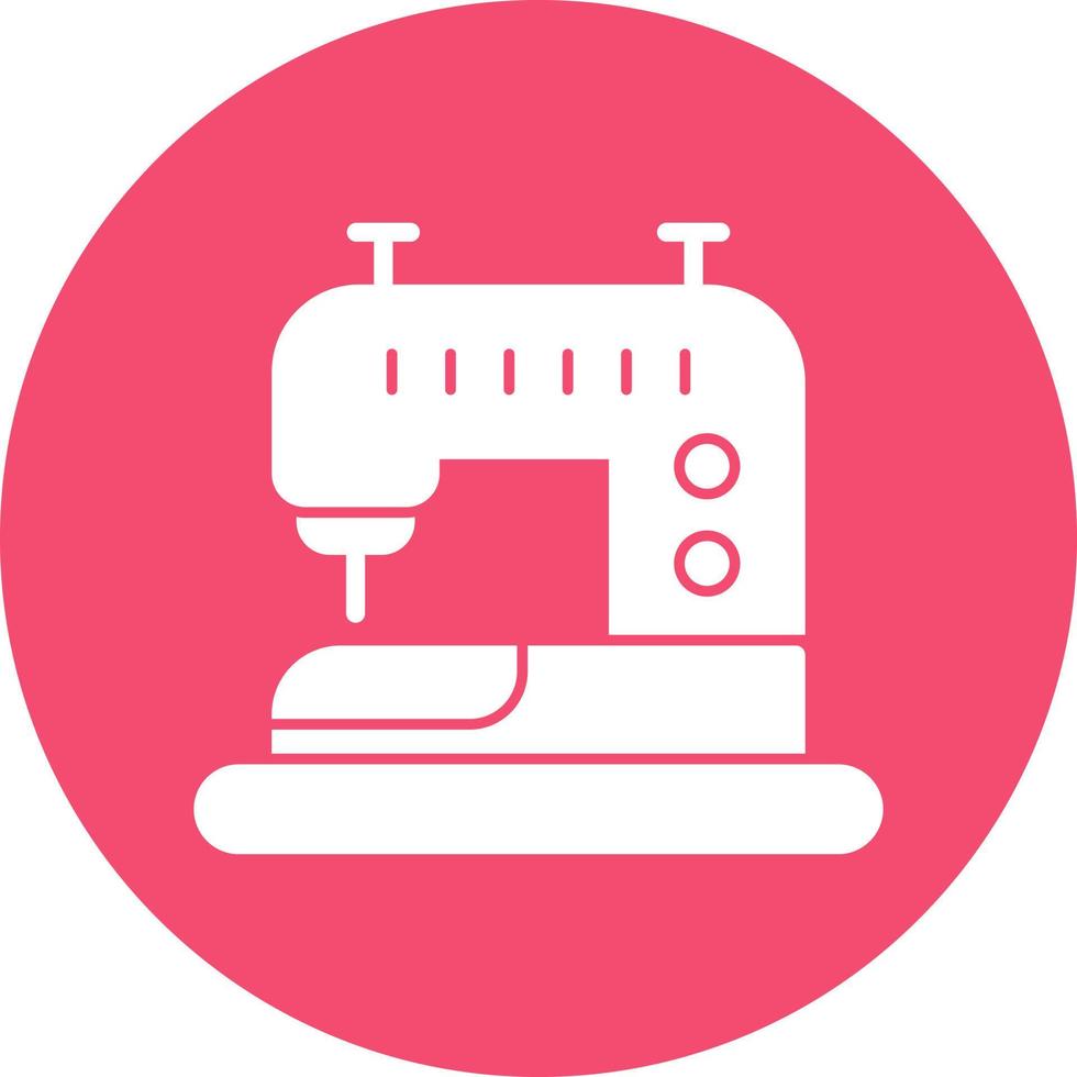 Sewing Machine Vector Icon Design