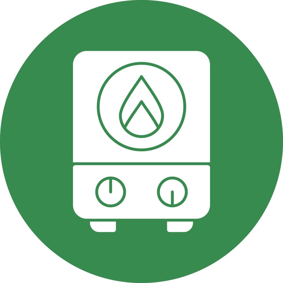 Water Heater Vector Icon Design