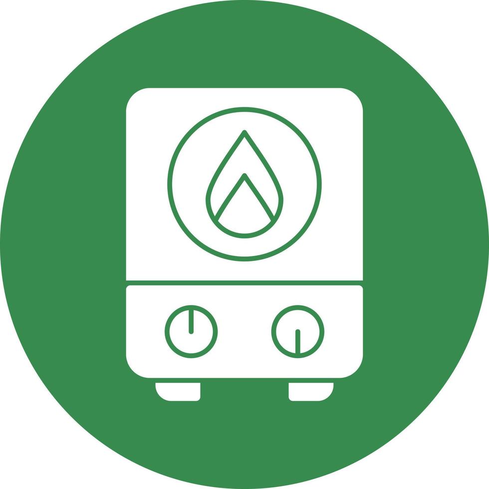 Water Heater Vector Icon Design