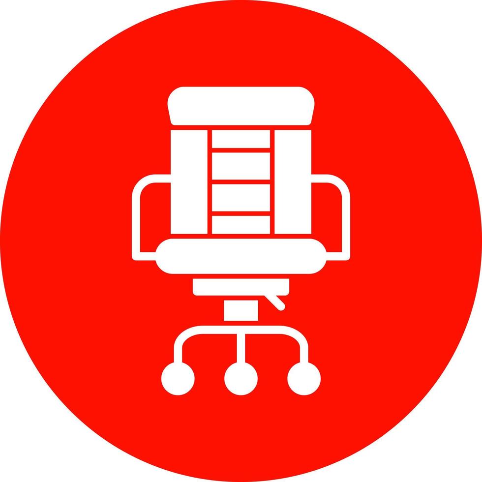 Boss Chair Vector Icon Design