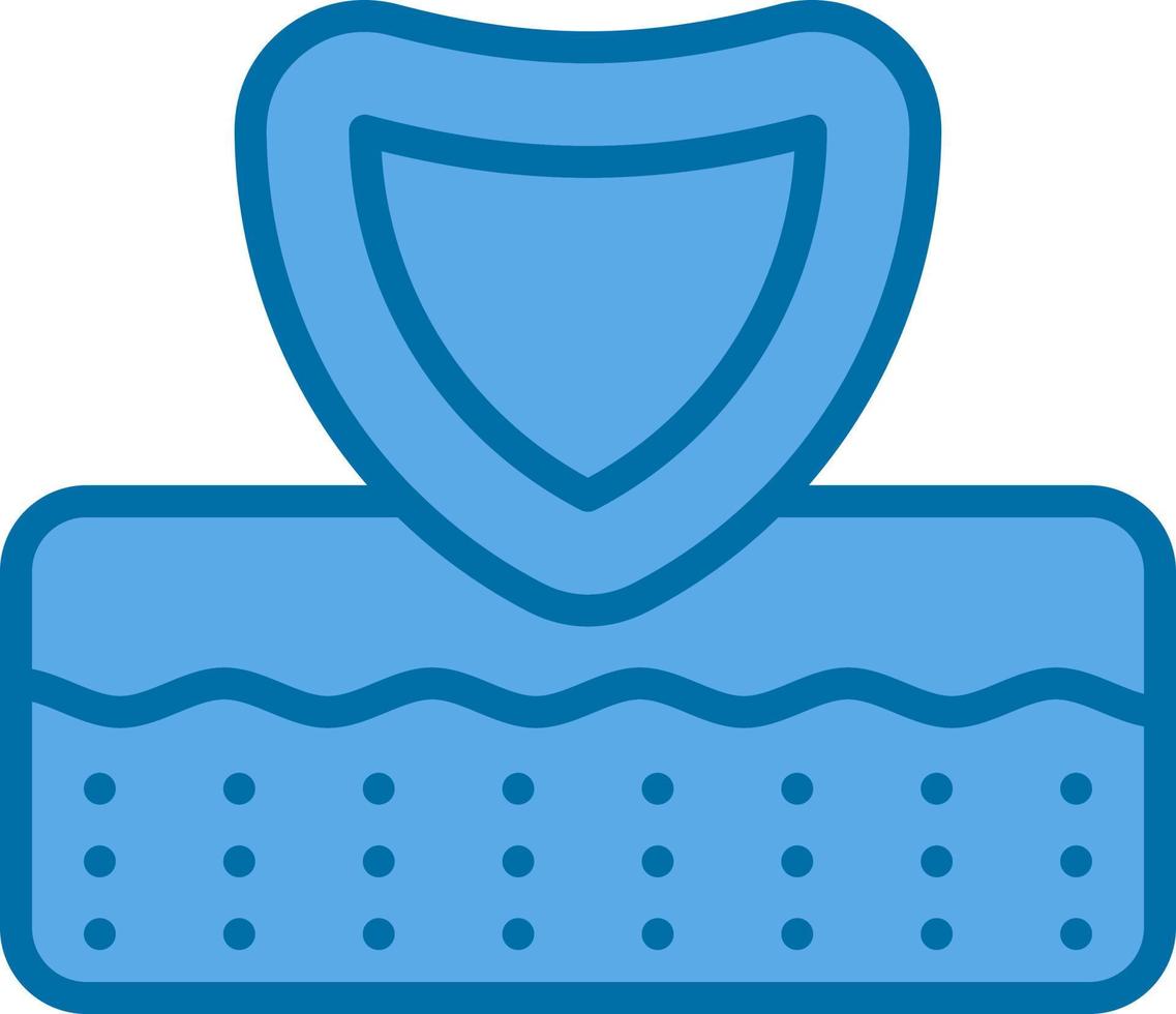 Skin Protection Vector Icon Design
