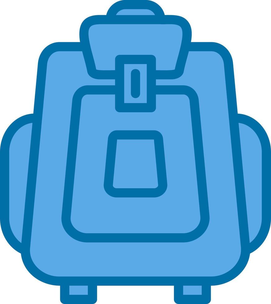 Backpack Vector Icon Design