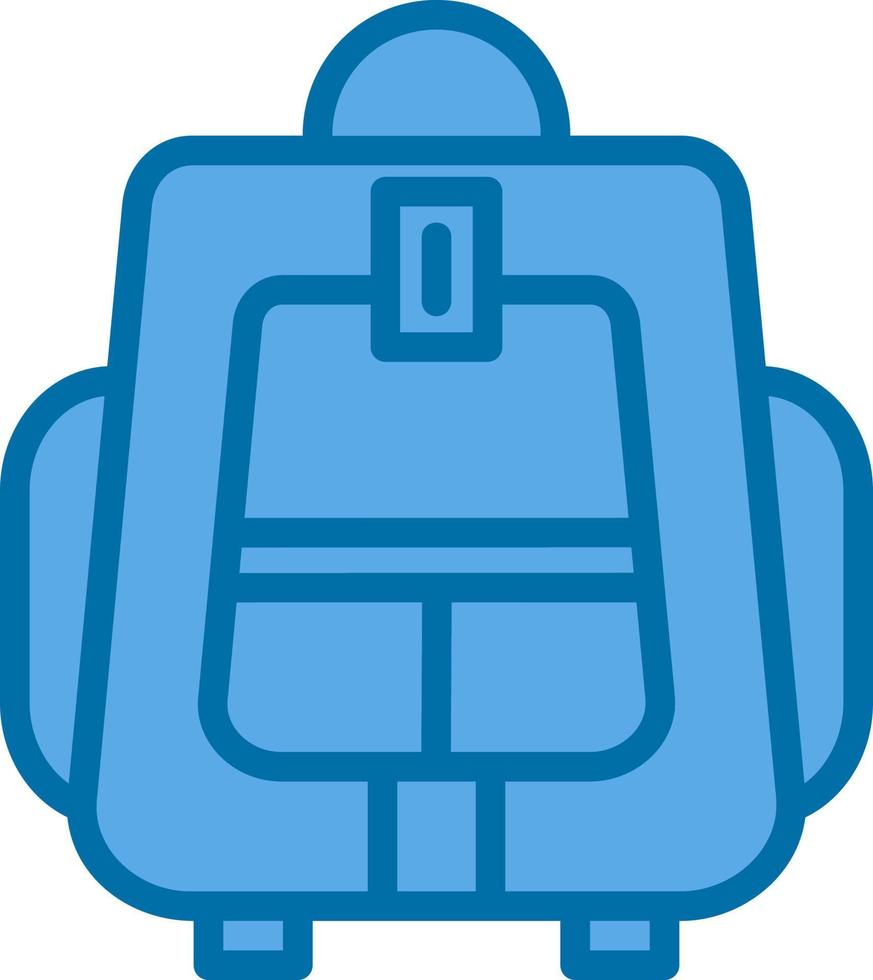 Backpacker Vector Icon Design