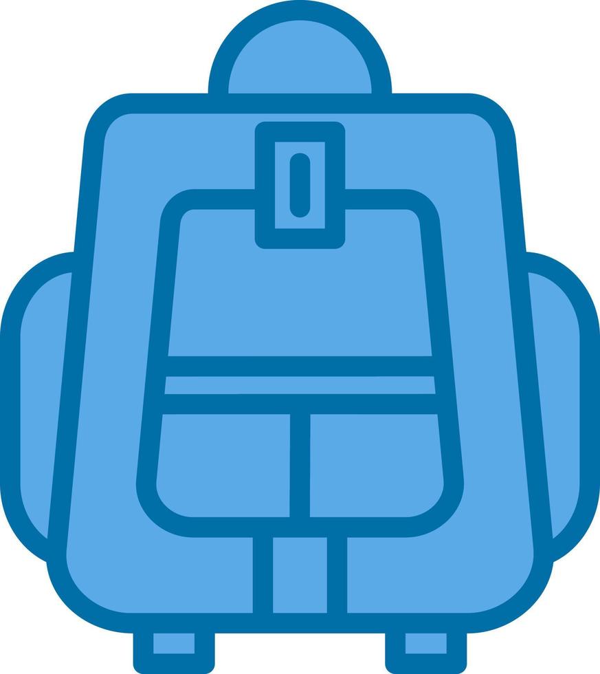 Backpacker Vector Icon Design