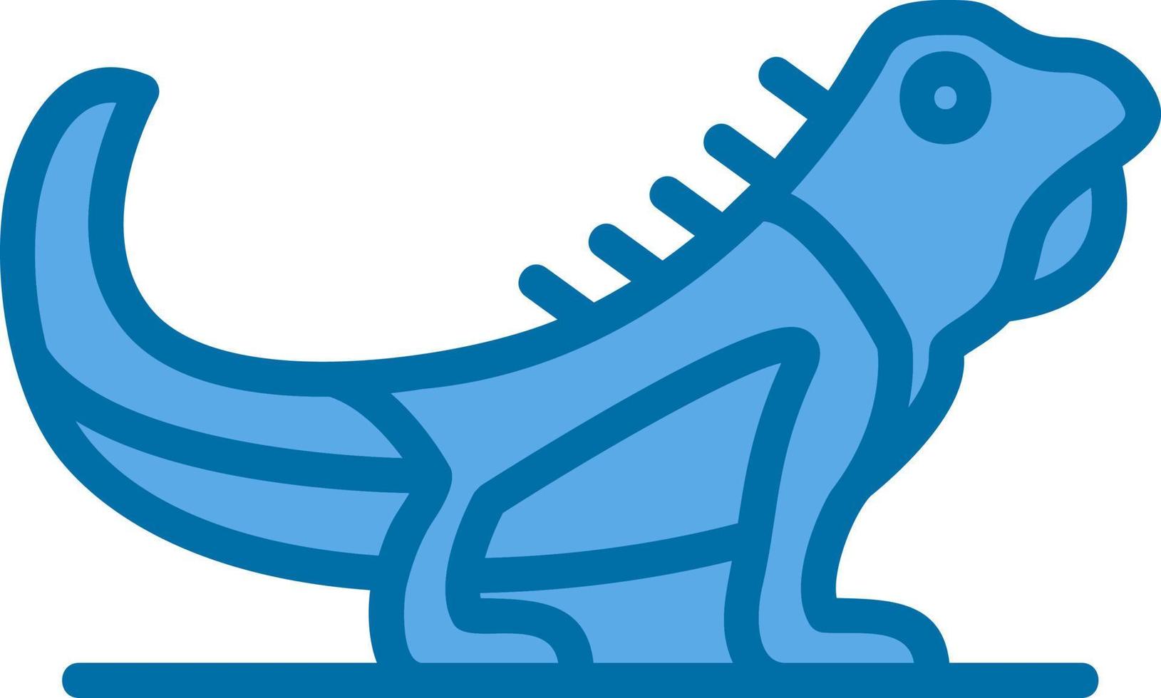 Iguana Vector Icon Design