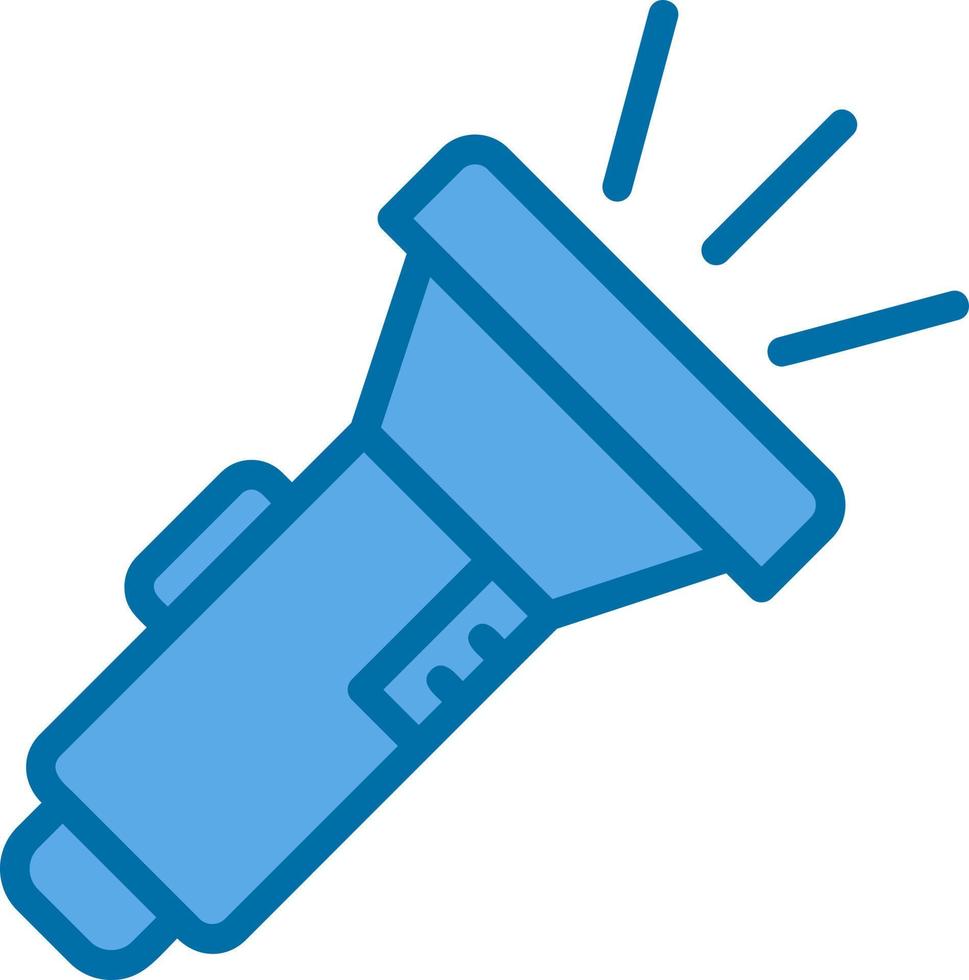 Flashlight Vector Icon Design