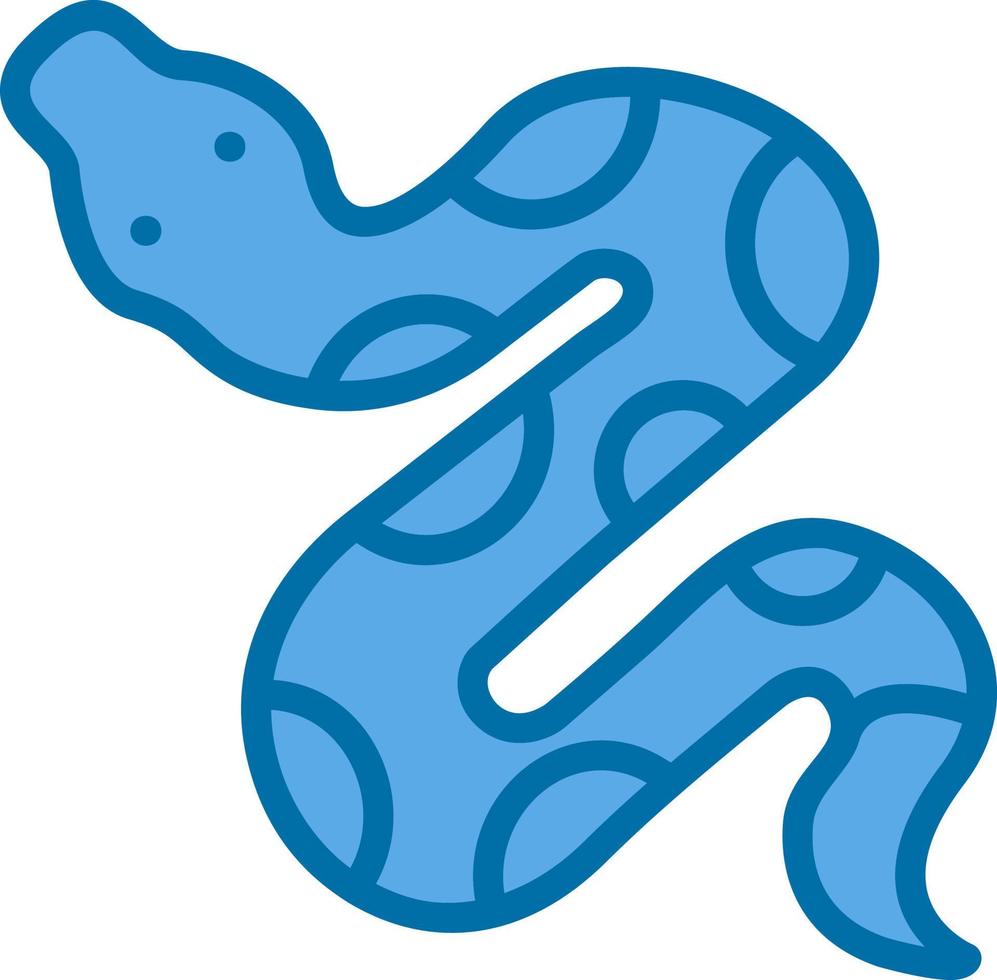 Snake Vector Icon Design