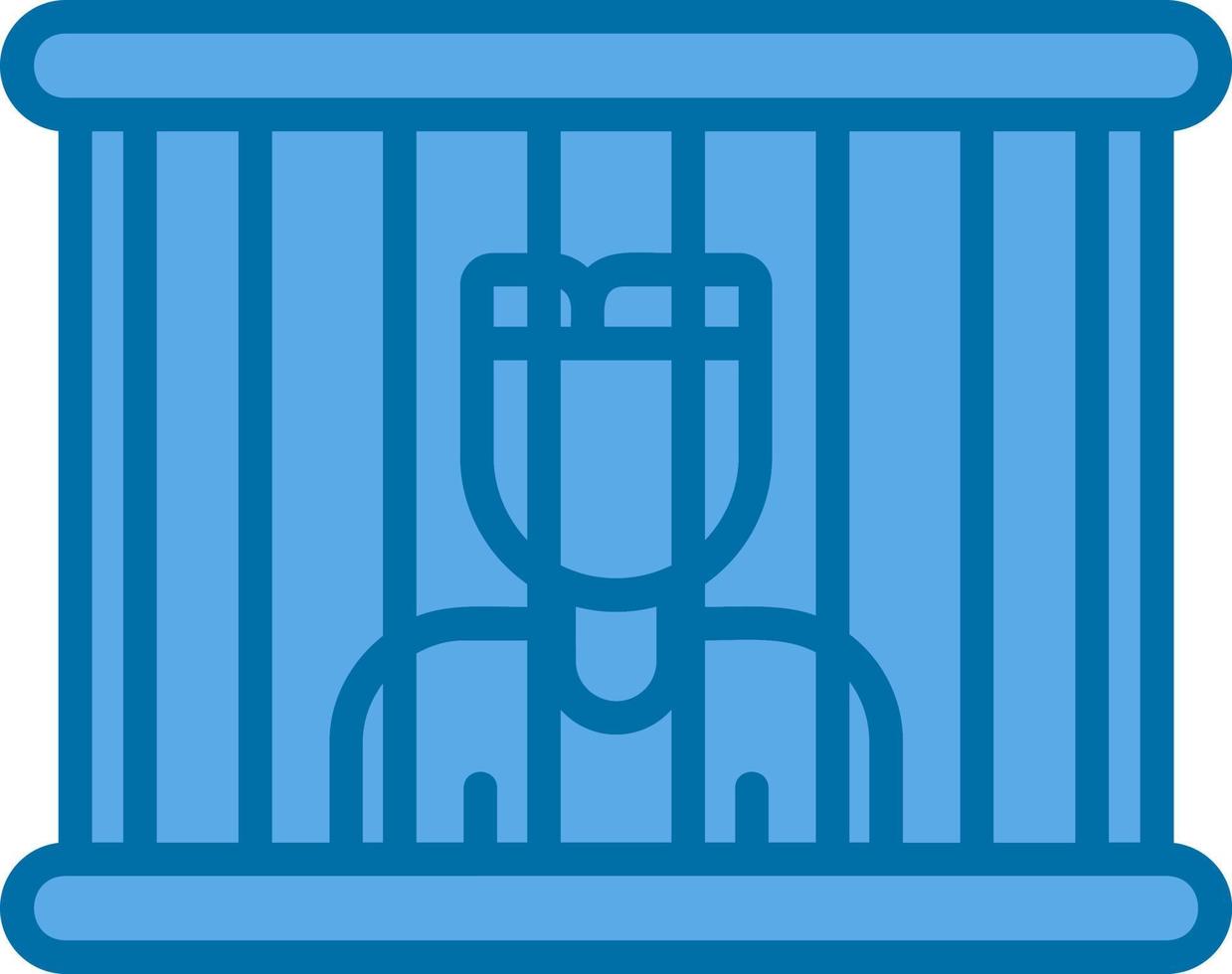 Prisoner Vector Icon Design