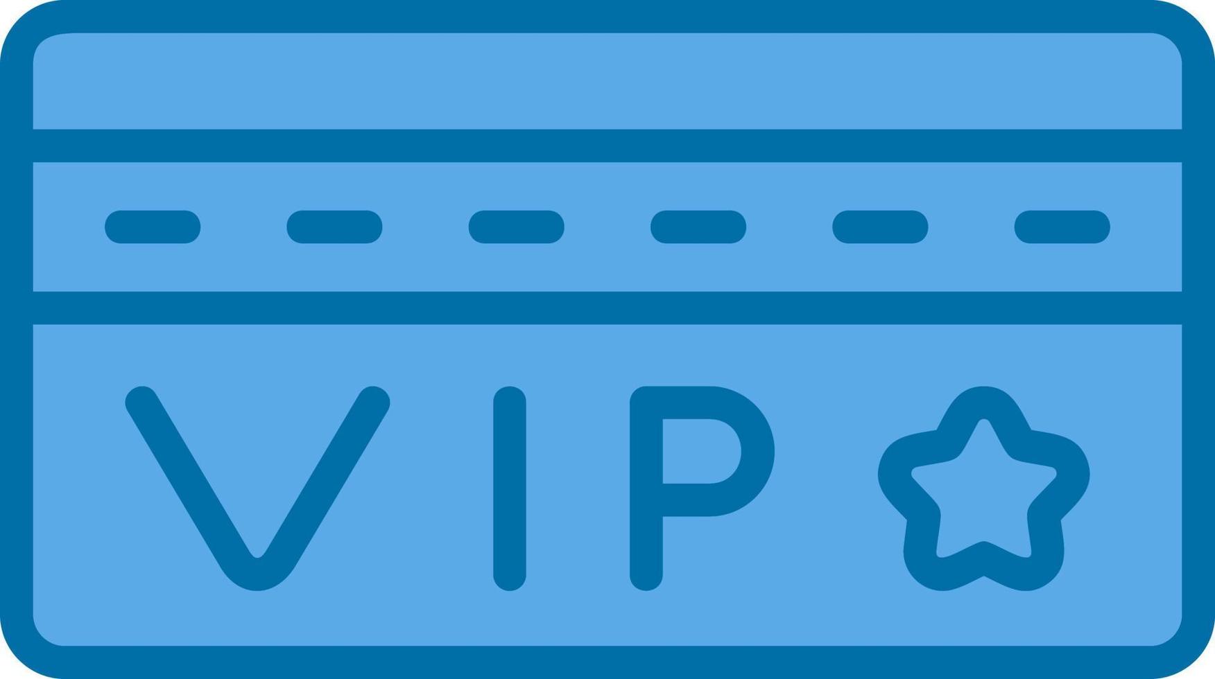 Vip Card Vector Icon Design