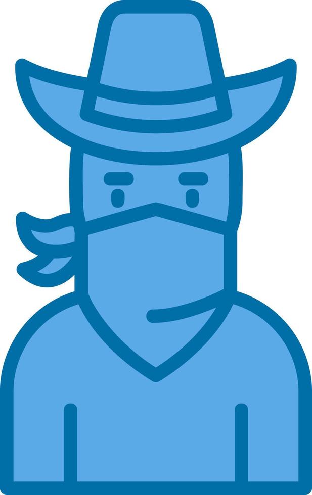 Bandit Vector Icon Design